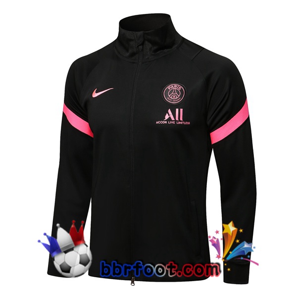 Veste Foot Paris PSG Noir 21/22