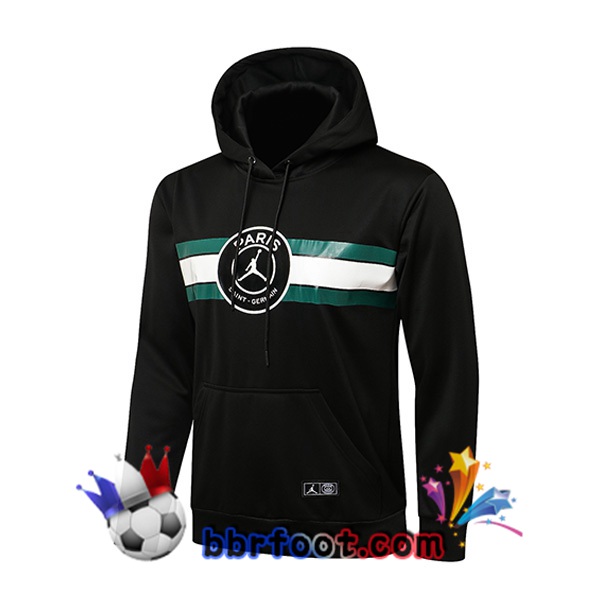Veste A Capuche JORDAN Paris PSG Noir 21/22