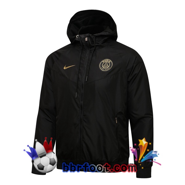 Coupe Vent Paris PSG Noir 21/22