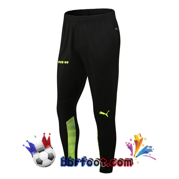 Pantalon Foot Dortmund BVB Noir Vert 21/22