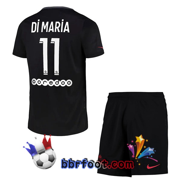 Maillot Foot Paris PSG (Di Maria 11) Enfant Third 21/22