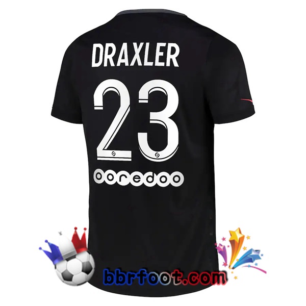 Maillot Foot Paris PSG (Draxler 23) Third 21/22