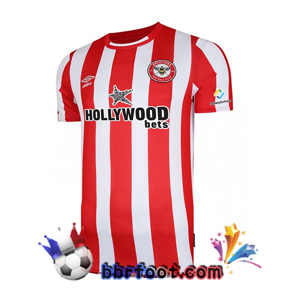 Maillot Foot Brentford FC Domicile 21/22
