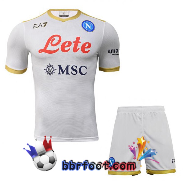 Maillot Foot SSC Naples Enfant Exterieur 21/22