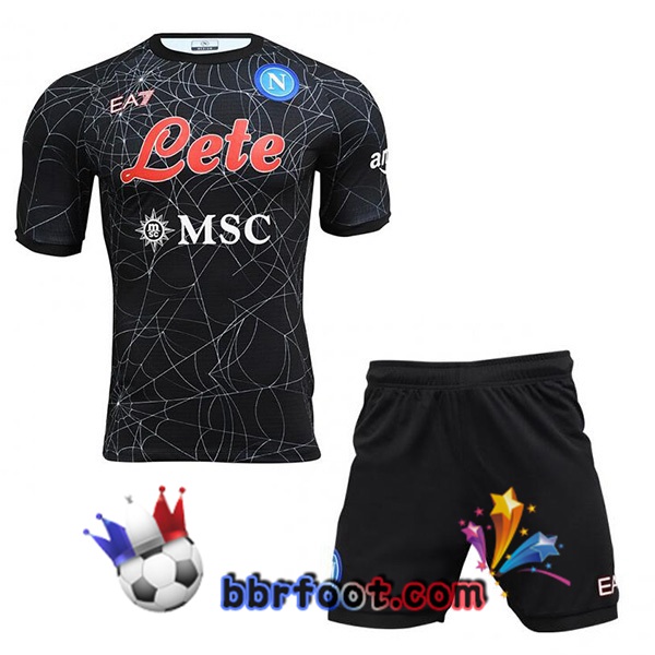 Maillot Foot SSC Naples Enfant Limited Edition Halloween 21/22