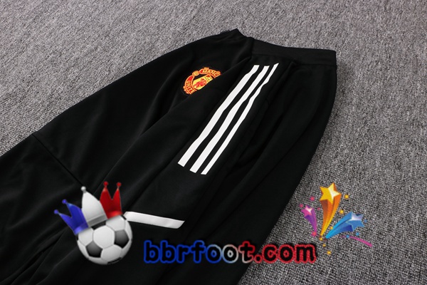 Veste Survetement Foot Manchester United Noir 21/22