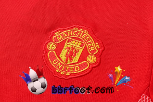 Training T-Shirts Manchester United + Pantalon Rouge 21/22