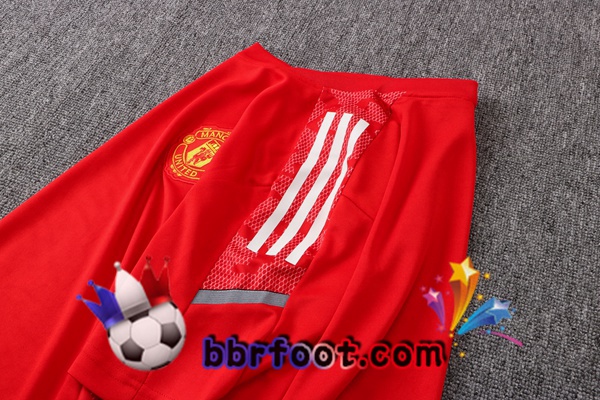 Training T-Shirts Manchester United + Pantalon Rouge 21/22
