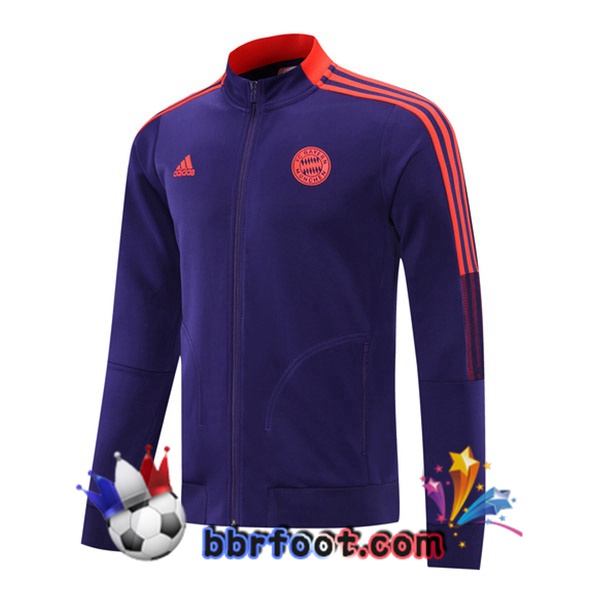 Veste Foot Bayern Munich Pourpre 21/22