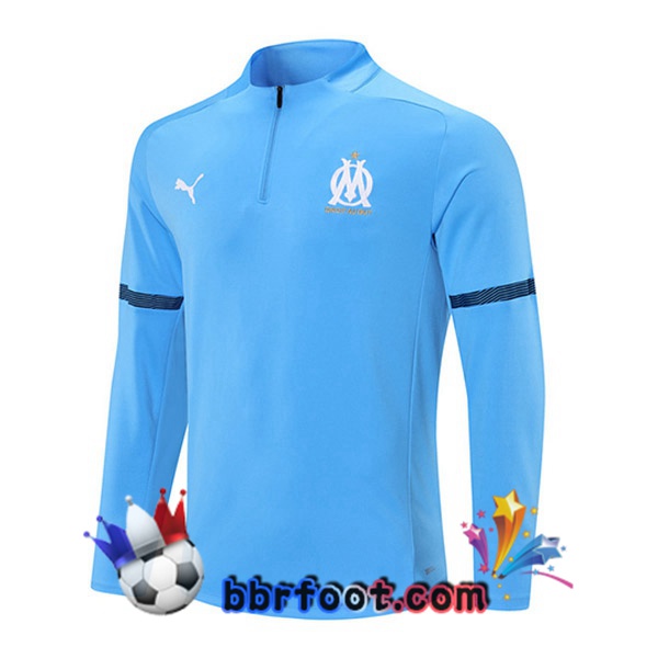 Sweatshirts Homme Marseille OM Bleu 21/22