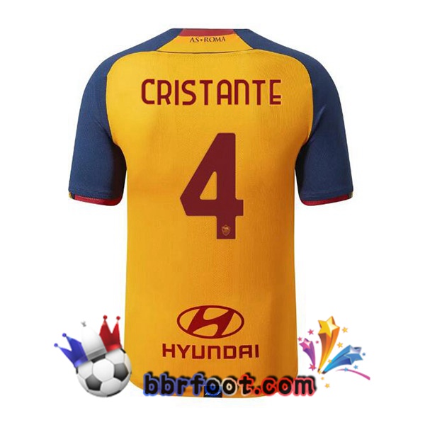 Maillot Foot AS Roma (CRISTANTE 4) Third 21/22