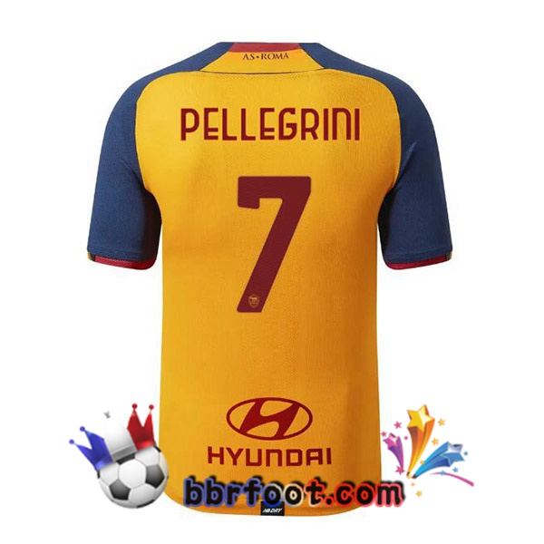 Maillot Foot AS Roma (PELLEGRINI 7) Third 21/22