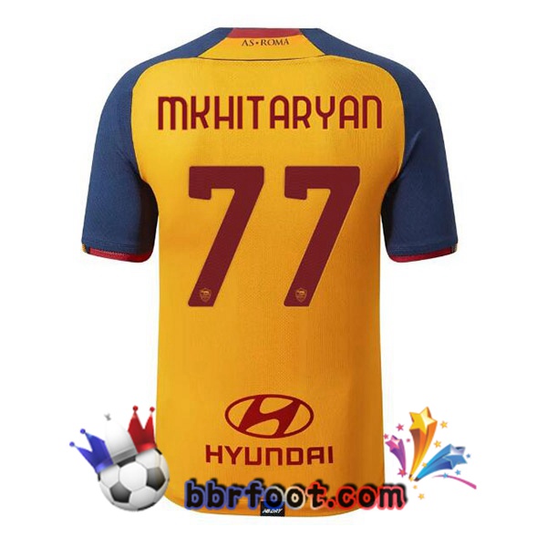 Maillot Foot AS Roma (MKHITARYAN 77) Third 21/22