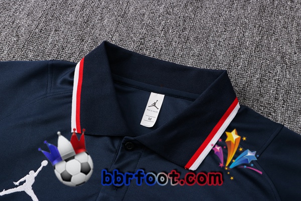 Polo Foot Paris PSG + Pantalon Bleu Royal 21/22