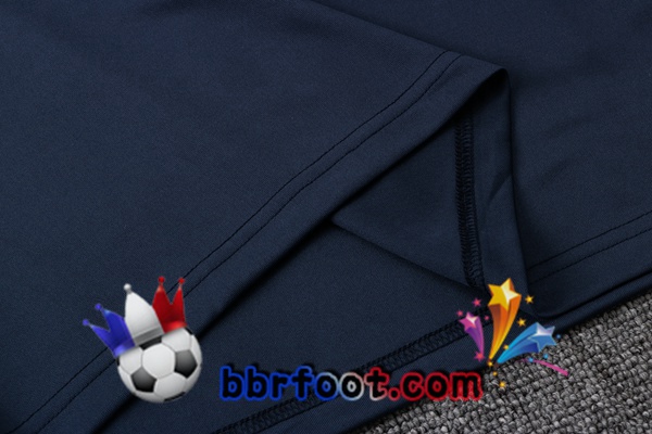 Polo Foot Paris PSG + Pantalon Bleu Royal 21/22