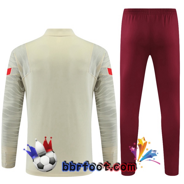 Survetement Foot FC Liverpool Jaune 21/22