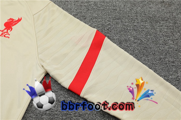 Survetement Foot FC Liverpool Jaune 21/22