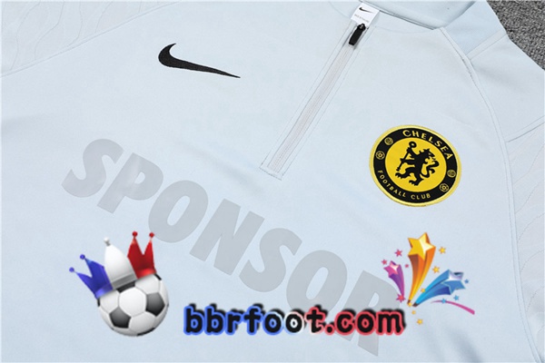 Survetement Foot FC Chelsea Gris 21/22