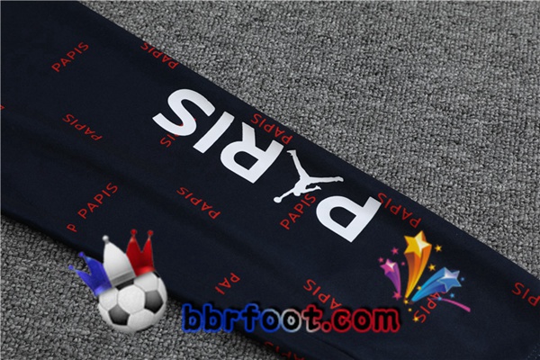 Survetement Foot JORDAN Paris PSG Bleu Royal 21/22