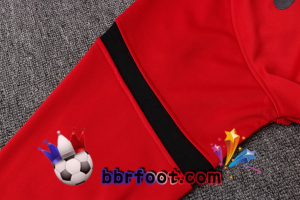 Veste A Capuche Survetement Foot Atletico Madrid Rouge 21/22