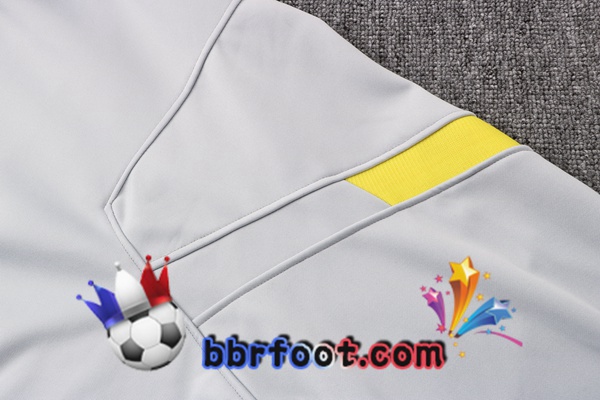 Veste A Capuche Survetement Foot FC Chelsea Gris 21/22