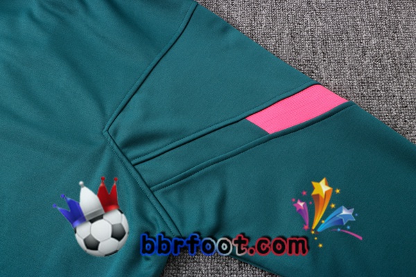 Veste A Capuche Survetement Foot FC Liverpool Vert 21/22
