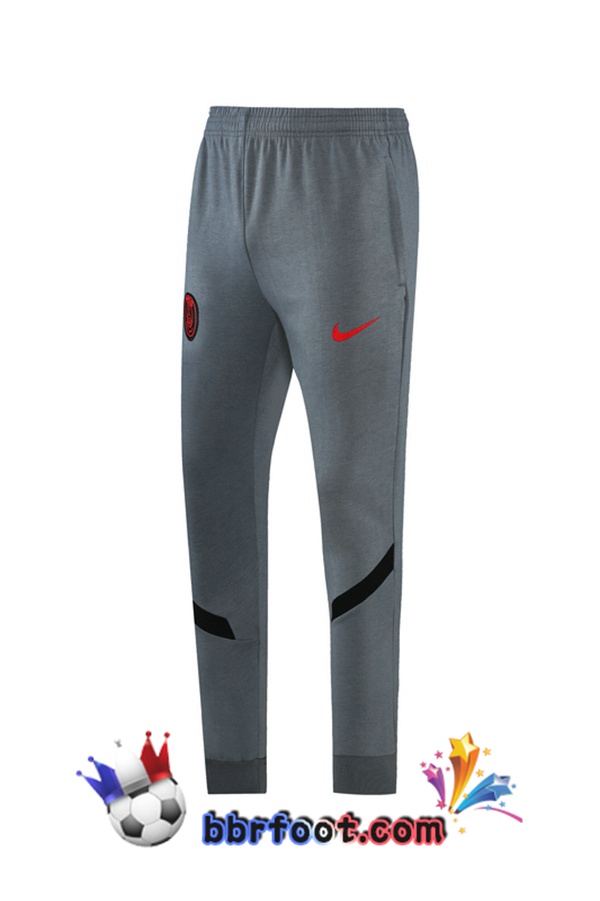 Veste A Capuche Survetement Foot JORDAN Paris PSG Gris 21/22