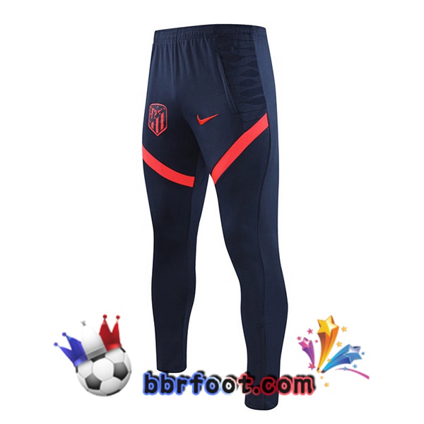 Pantalon Foot Atletico Madrid Bleu Royal 21/22