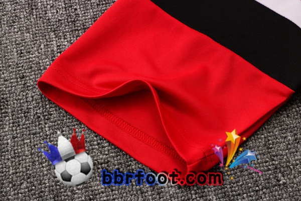 Polo Foot Manchester United + Pantalon Rouge 21/22