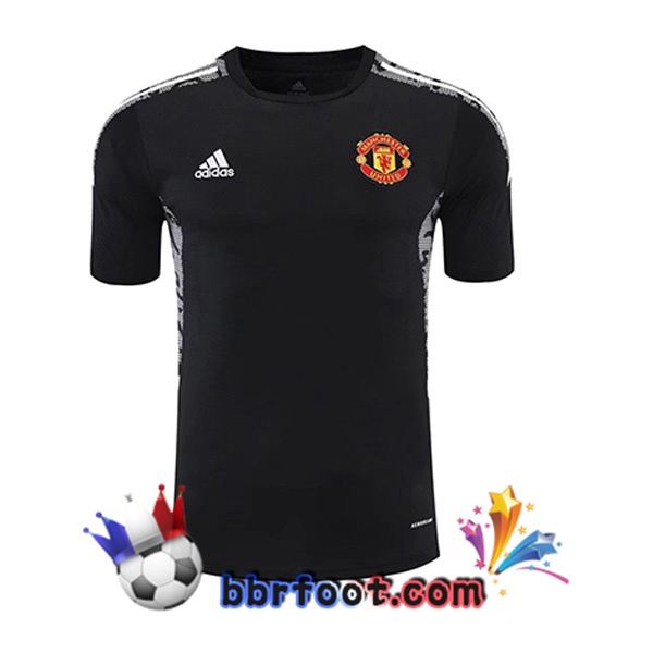 Training T-Shirts Manchester United Noir 21/22