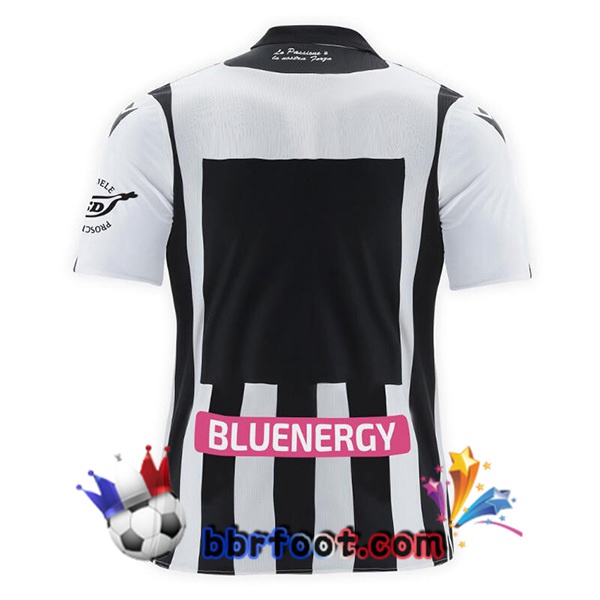 Maillot Foot Udinese Calcio Domicile Noir Blanc 21/22