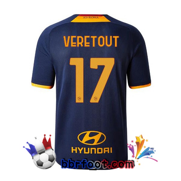Maillot Foot AS Roma (VERETOUT 17) Quatrieme 21/22