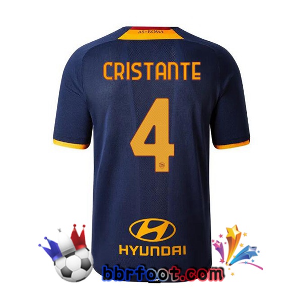Maillot Foot AS Roma (CRISTANTE 4) Quatrieme 21/22