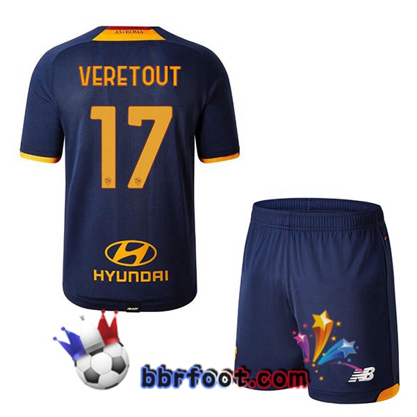 Maillot Foot AS Roma (VERETOUT 17) Enfant Quatrieme 21/22