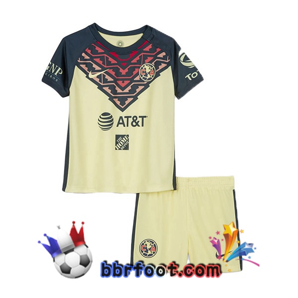Maillot Foot Club America Enfant Domicile Jaune 21/22