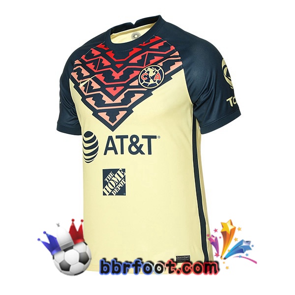 Maillot Foot Club America Domicile Jaune 21/22