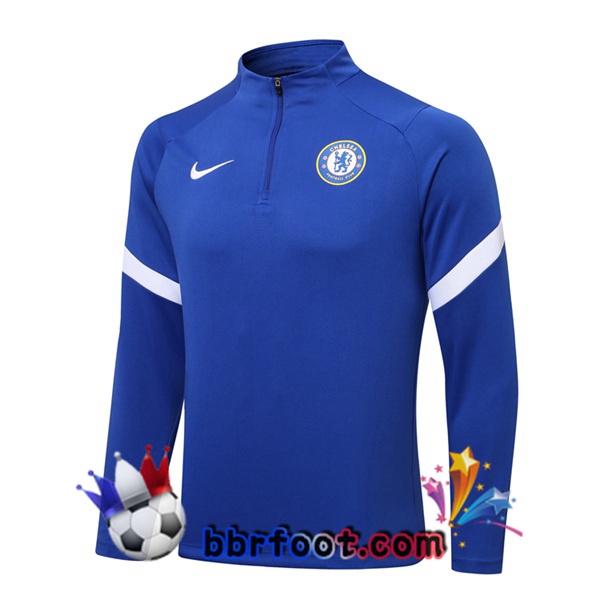 Sweatshirts Homme FC Chelsea Bleu 21/22