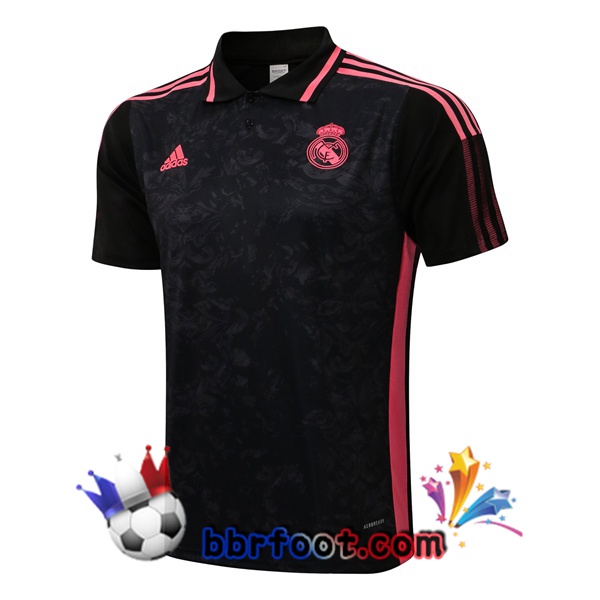 Polo Foot Real Madrid Noir 21/22