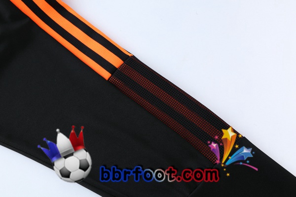 Survetement Foot Juventus Noir Orange 21/22