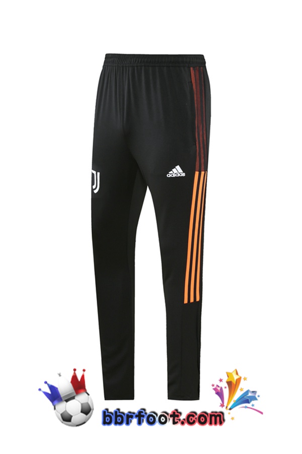 Survetement Foot Juventus Noir Orange 21/22