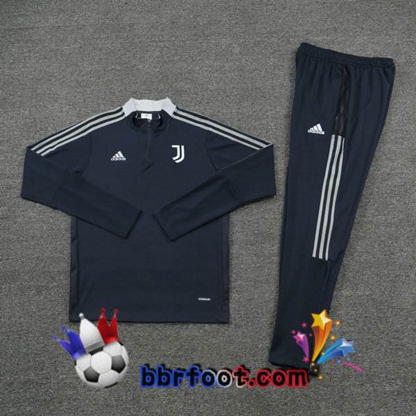 Survetement Foot Juventus Bleu Royal 21/22