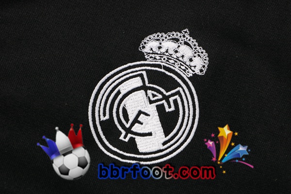Veste A Capuche Survetement Foot Real Madrid Noir 21/22