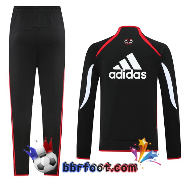 Veste Survetement Foot Manchester United Noir 21/22