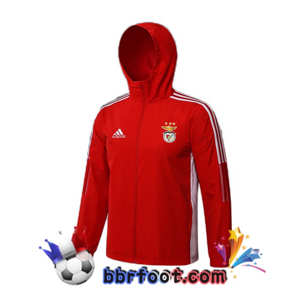 Veste A Capuche S.L Benfica Rouge 21/22