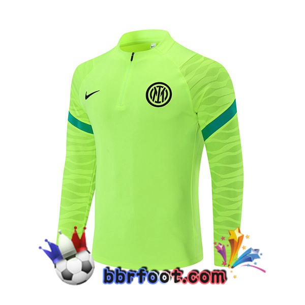 Sweatshirts Homme Inter Milan Vert 21/22 Sweatshirts Homme Inter Milan Vert 21/22