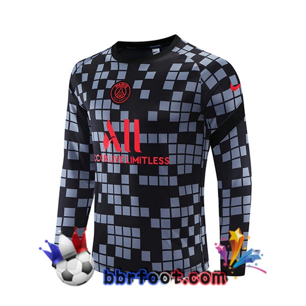 Sweatshirts Homme Paris PSG Gris 21/22
