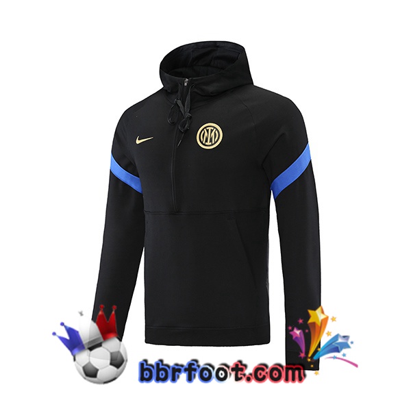 Sweatshirt à Capuche Inter Milan Noir 21/22