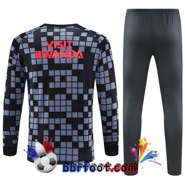 Survetement Foot Paris PSG Gris 21/22