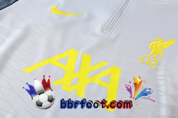 Survetement Foot FC Liverpool Gris 21/22