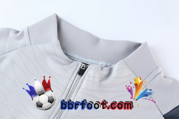 Survetement Foot FC Liverpool Gris 21/22